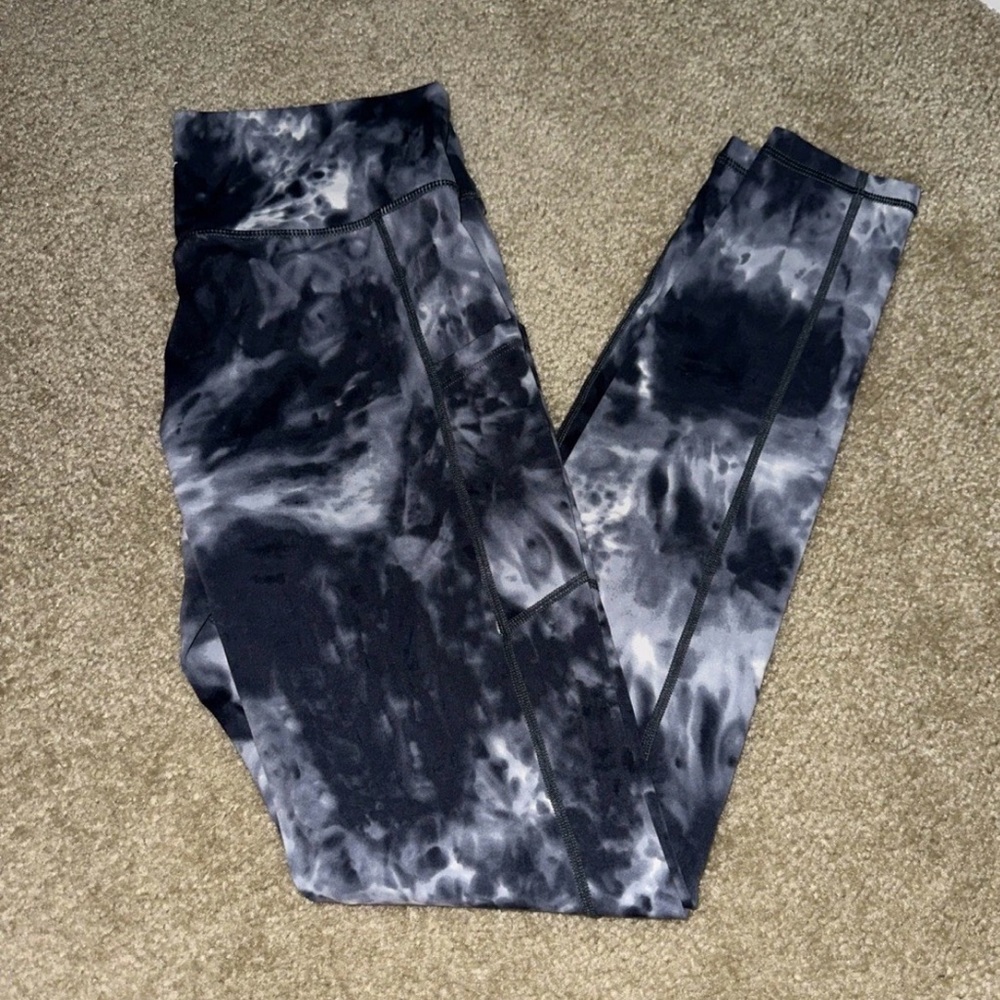 ZYIA STORM HENDRIX Soft N Snug Tie-Dye Leggings 6-8